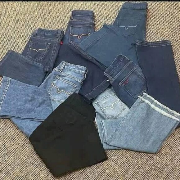 7FAMK DOJO JEANS - Picture 1 of 1